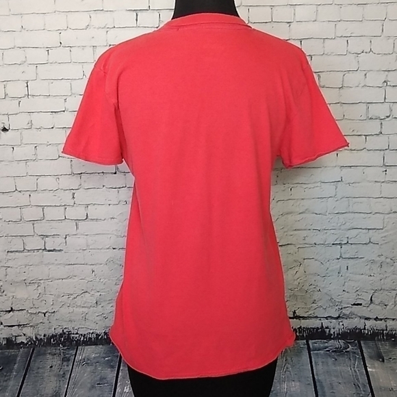 Marvel Spiderman SZ Juniors XL Red T Shirt Face City Background Spiderweb Comic - Picture 3 of 9